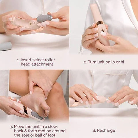 Electric Pedicure Foot File Callus Remover!