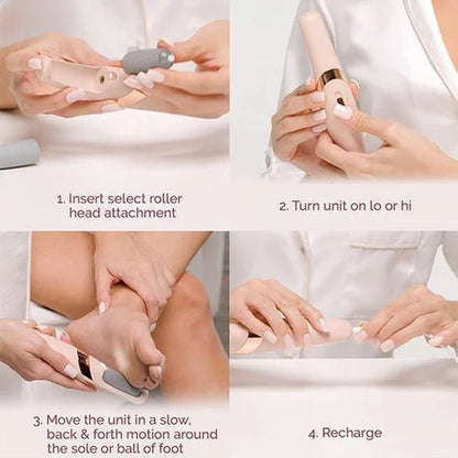 Electric Pedicure Foot File Callus Remover!