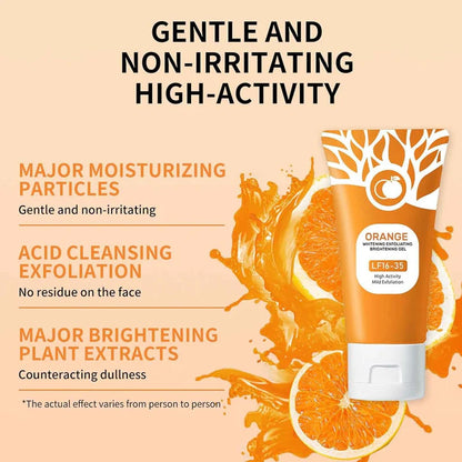 Orange Brightening Exfoliating Gel!