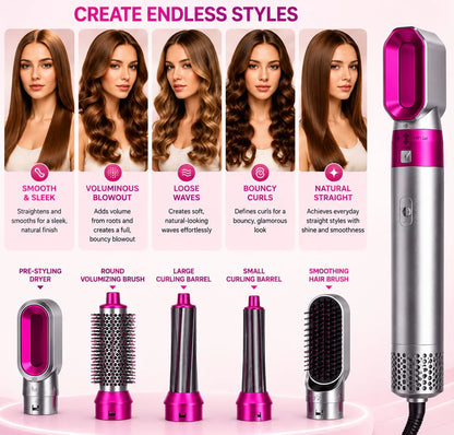 Hot Air Brush (5-in-1)!