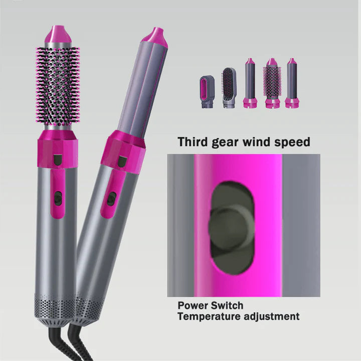 Hot Air Brush (5-in-1)!