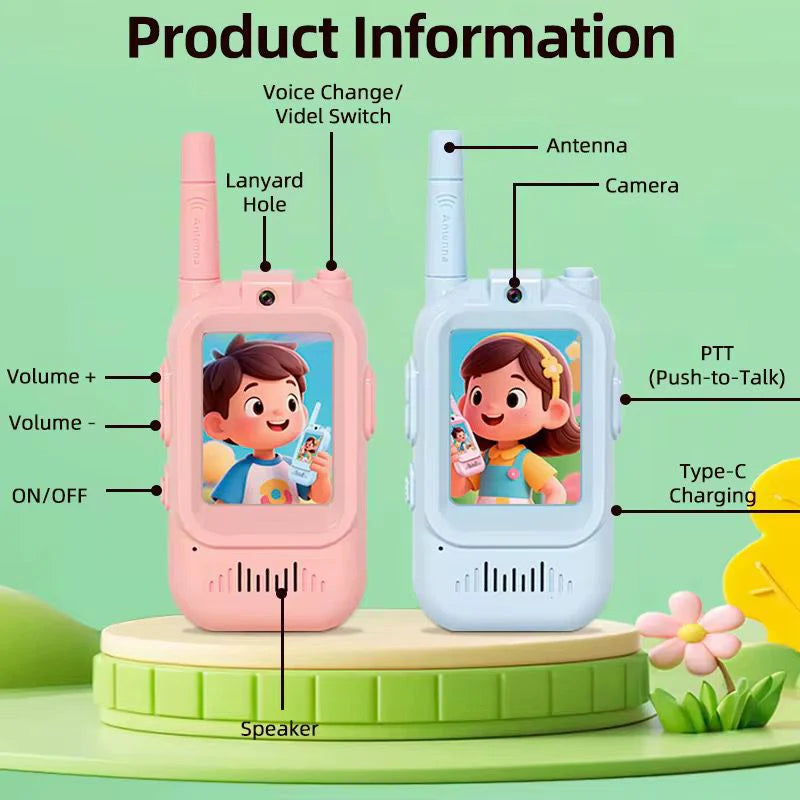 Kids Walkie-Talkie Camera!