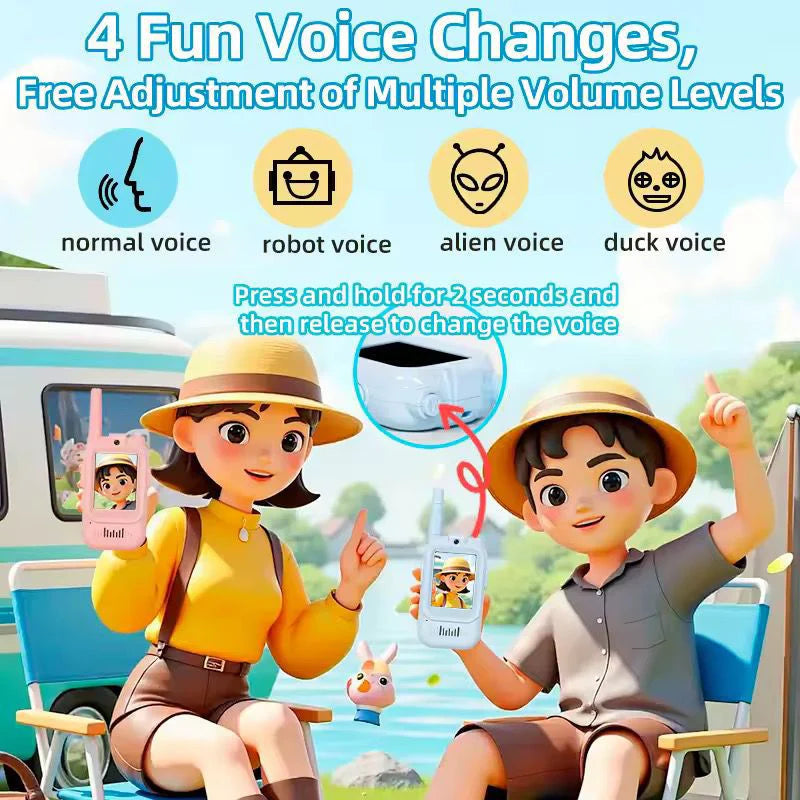 Kids Walkie-Talkie Camera!