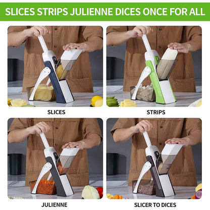 Premium Vegetable C utter – Slice, Dice & Chop In Seconds