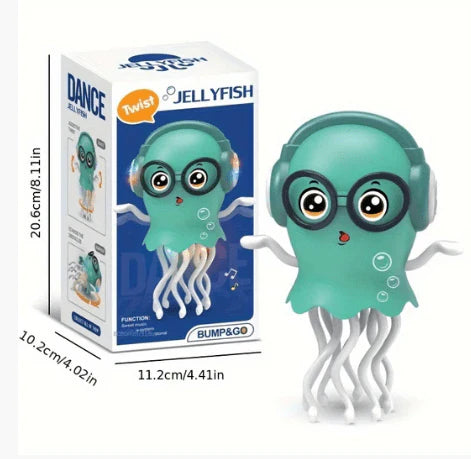 Twist - Jellyfish Musical Bump & Go Toy!